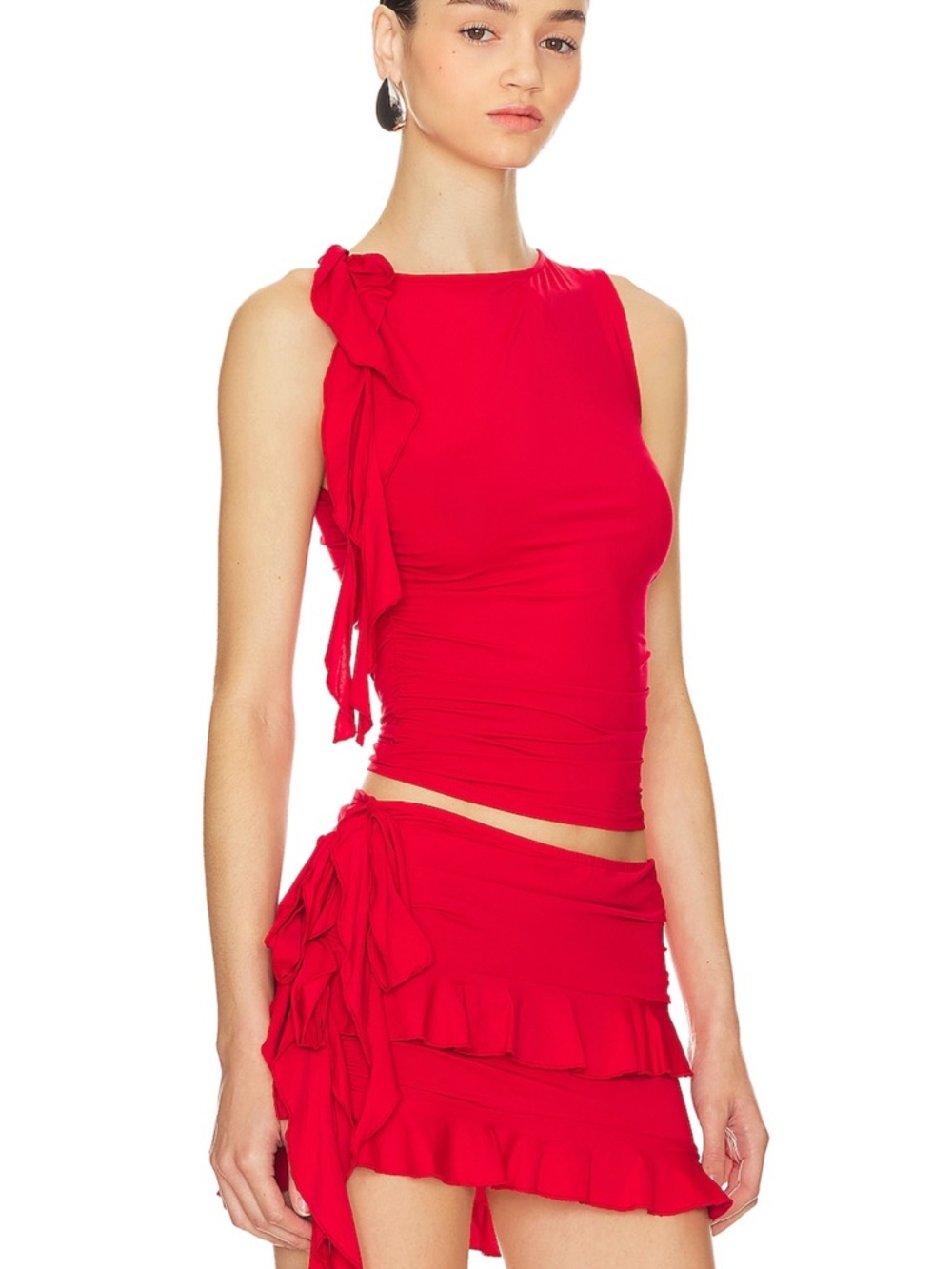 Lioness red crimson rendezvous top